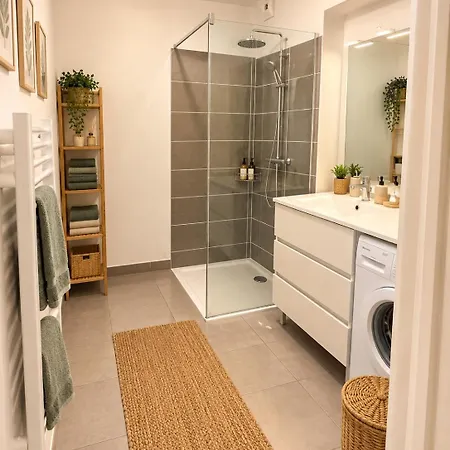 L Ideal , Avec Et Digicode Possibilite Location Voiture , Climatisation, Cheminee, Netflix, Petit Dejeuner, Repas Du Soir Fondue, Raclette, Barbecue Sur Demande Appartement